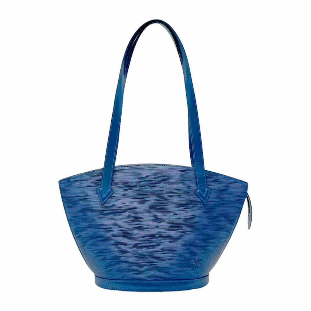 Louis Vuitton Epi Saint Jacques Shopping Handbag Leather Toledo Blue